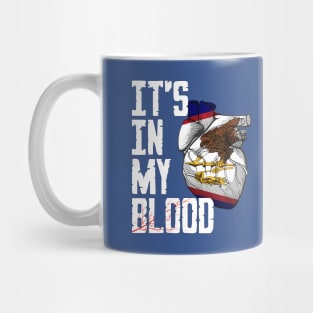 American Samoa it's in my Blood Mug